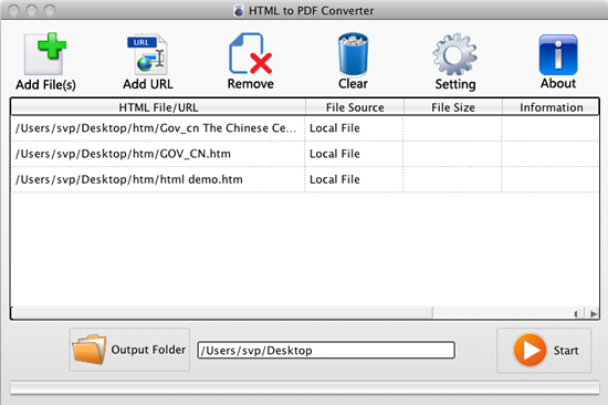 VeryPDF HTML to PDF Converter for Mac 2.0 full