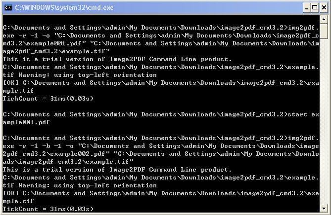 Image to PDF Converter Command Line 3.21 full