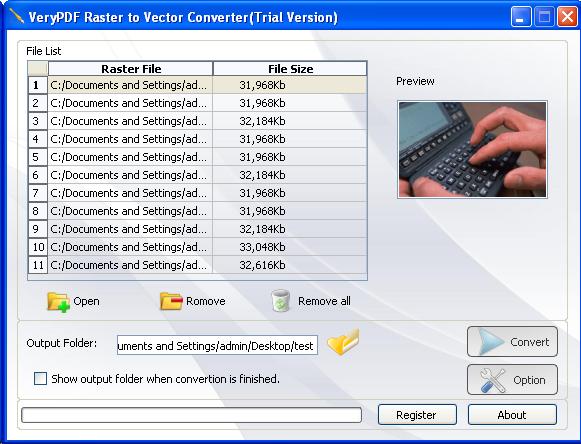 GIF to Vector Converter software
