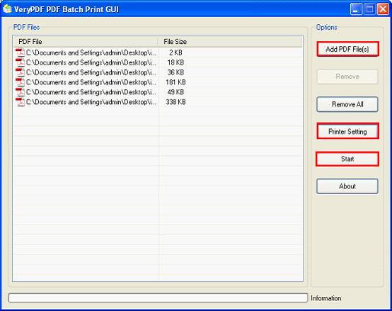 use PDF Batch Print Manager to manage the process of printing PDF files
