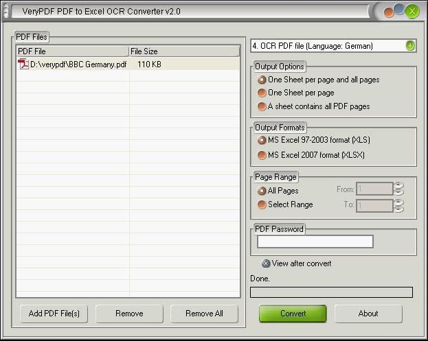 Convert Scanned PDF And Image Files To Editable Excel Spreadsheet PDF 