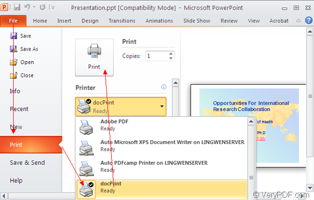 How To Convert MS Office PowerPoint Documents Of PPT To JPEG VeryPDF Knowledge Base