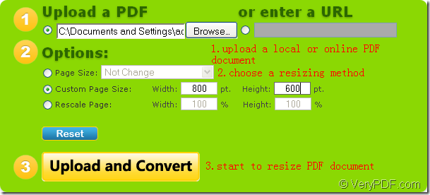 How To Resize PDF Page Online For Free VeryPDF Knowledge Base