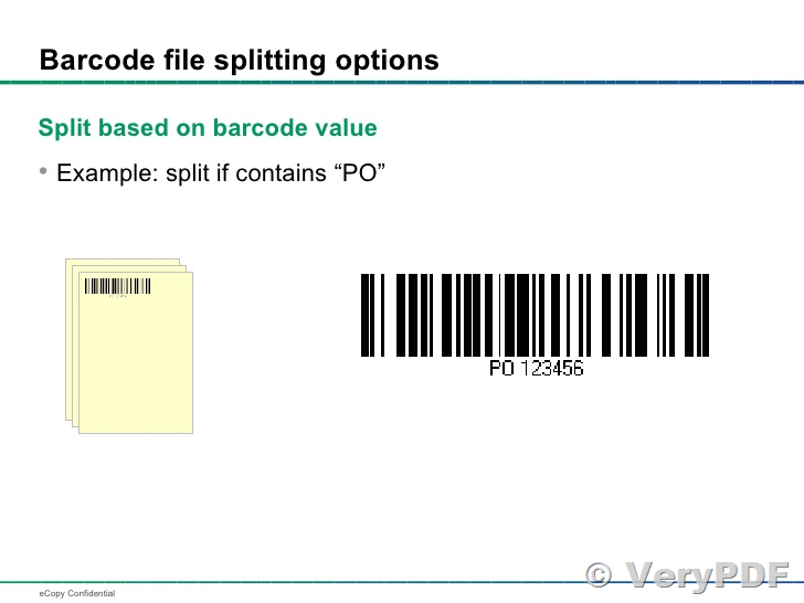 Split a PDF Document by Barcode or QR Code — Encodian